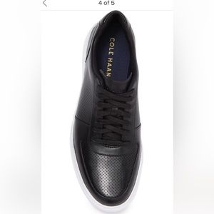 Navy Cole Haan Grand Crosscourt Perforated Sneaker 11W